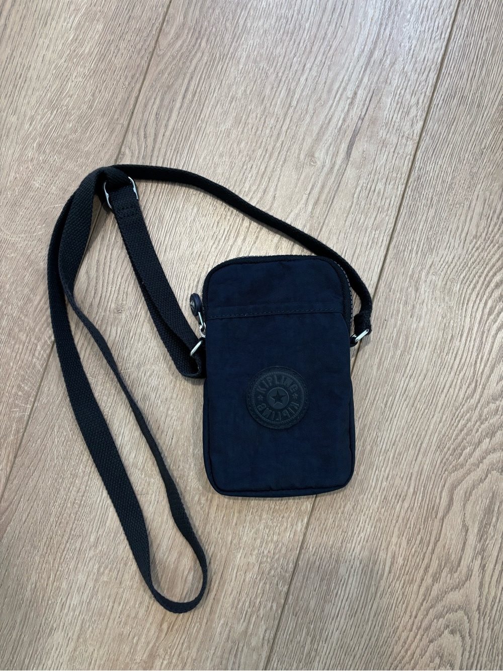 Navy Crossbody Phone Pouch